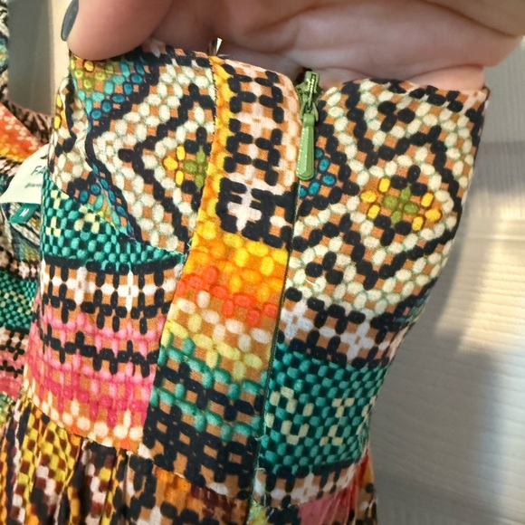 FARM Colorful Geometric Pattern Dress - Picture 6 of 7